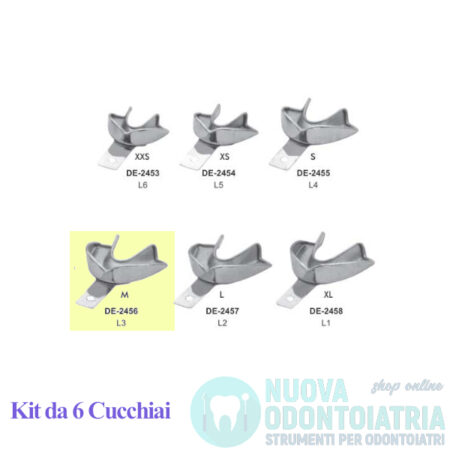 Cucchiaio Impronta Non Forato Inferiore M