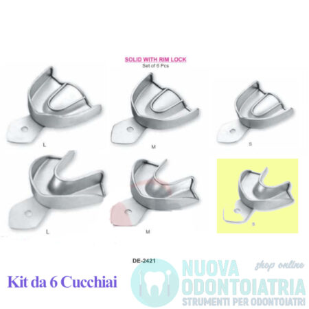 Cucchiaio Impronta Non Forato Inferiore S