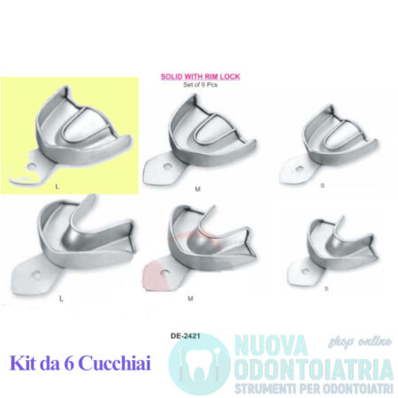 Cucchiaio Impronta Non Forato Superiore L