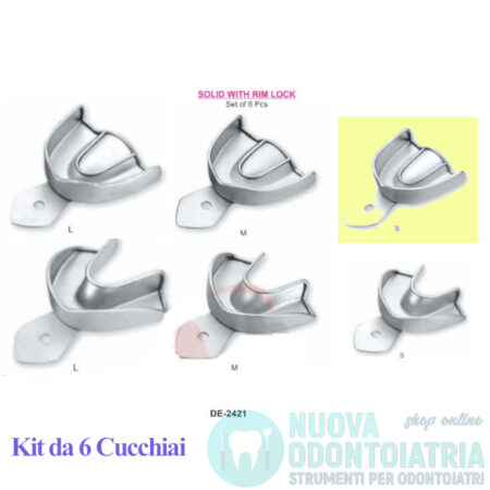 Cucchiaio Impronta Non Forato Superiore S