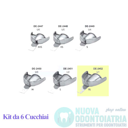 Cucchiaio Impronta Non Forato Superiore XL