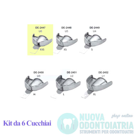 Cucchiaio Impronta Non Forato Superiore XXS