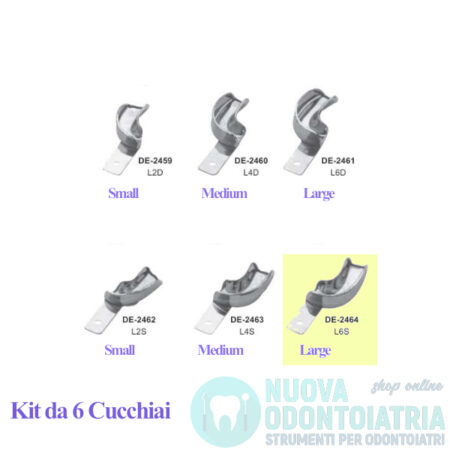 Cucchiaio Non Forato Parziale Emiarcata Destra