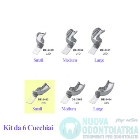 Cucchiaio Non Forato Parziale Emiarcata Destra S