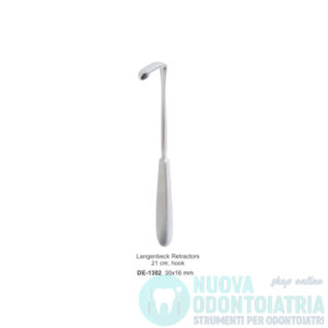 Divaricatore Traumatico Langenbeck 21 cm parte lavorante 30x16 mm