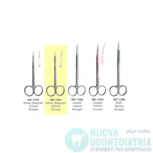Forbice Chirurgica Curva Kilner (Ragnell) 120 mm