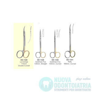 Forbice Chirurgica Doppia Curva La Grange 115 mm