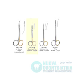 Forbice Chirurgica Dritta Goldman-Fox 130 mm