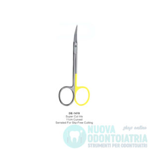 Forbice Chirurgica Gold Curva Iris 11 cm