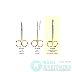 Forbice Chirurgica Gold Dritta Goldman-Fox 130 mm