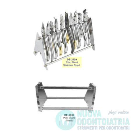 Kit Completo n.10 Pinze Ortodontiche con Portapinze in Acciaio