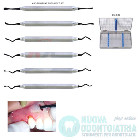 Kit Completo per Tunnelizzazione n.6 strumenti in box autoclavabile