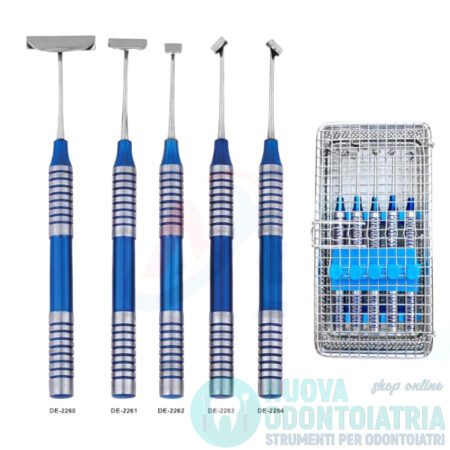 Kit Spazzole per Rilascio Periostale Atraumatico del Lembo