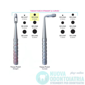 Mucotomo Dritto Diametro 4 mm DE-2338