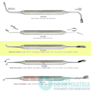 Otturatore da Osso e Spatola Porta Innesto DE-2281