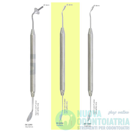 Otturatore da Osso e Spatola Porta Innesto DE-2294