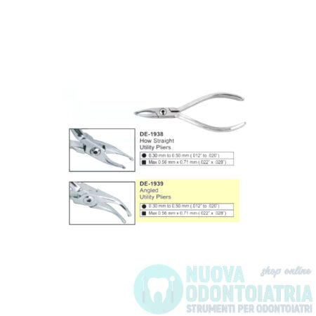 Pinza Ortodontica di Utilità Curva DE-1939