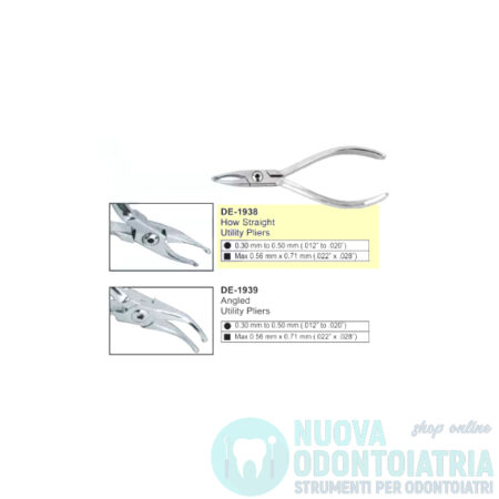 Pinza Ortodontica di Utilità Dritta DE-1938
