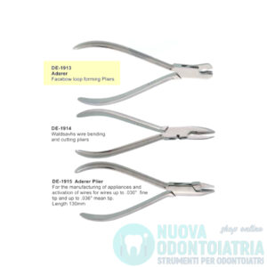 Pinza Piegafilo Aderer Arco Facciale DE-1913