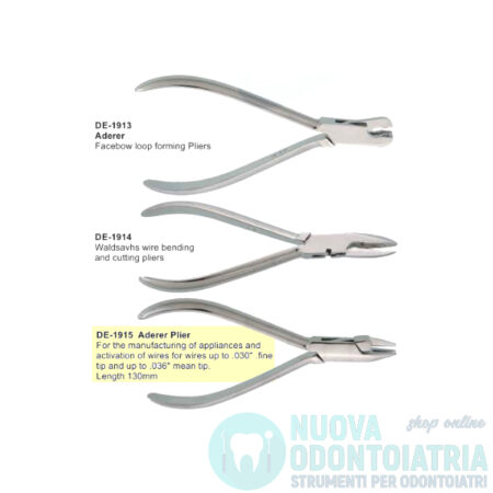 Pinza Piegafilo Aderer DE-1915