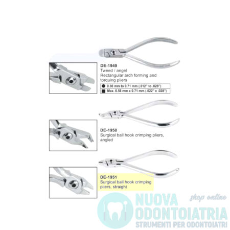Pinza Piegafilo Surgical Ball Hook Dritta