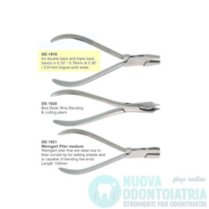 Pinza Piegafilo per arco linguale