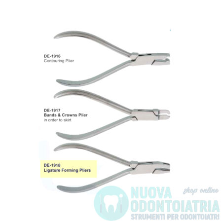 Pinza Piegafilo per legature DE-1918