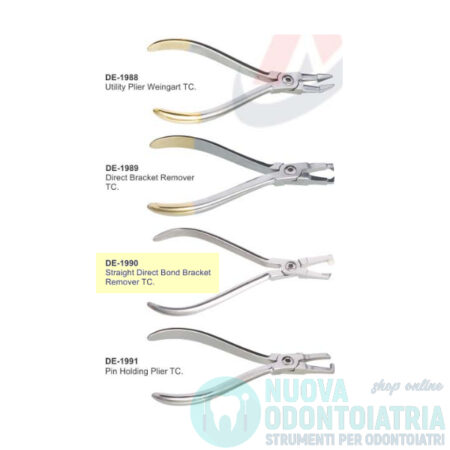 Pinza Rimuovi Brackets Ortodontici  Dritta DE-1990
