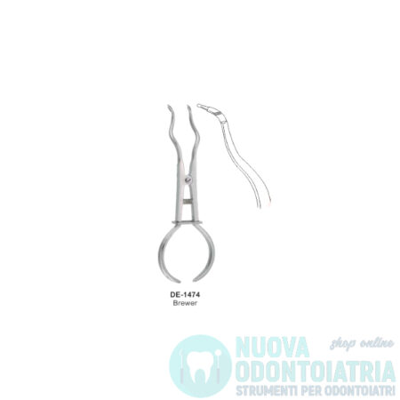 Pinza per Uncini per Diga Dentale Brewer