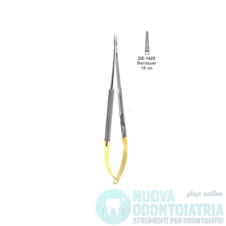 Portaaghi Barraquer Dritto 18 cm