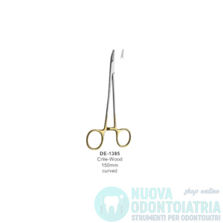 Portaaghi Gold Crile Wood Curvo 150 mm