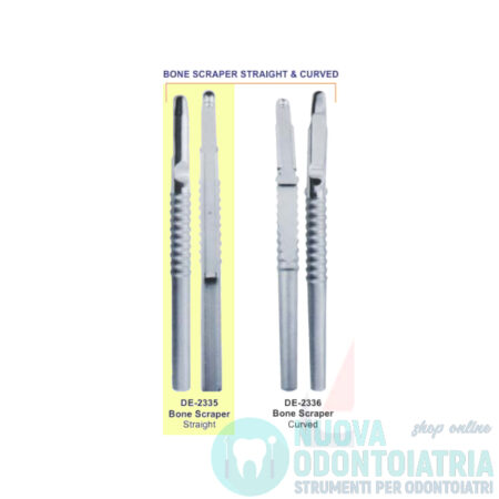 Raschietto da Osso Autologo Dritto DE-2335