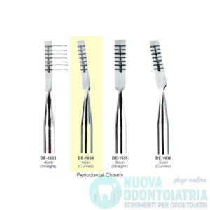Scalpello Parodontale Curvo 4 mm