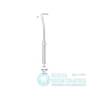 Spingiamalgama 2 mm Curvo 30 Gradi