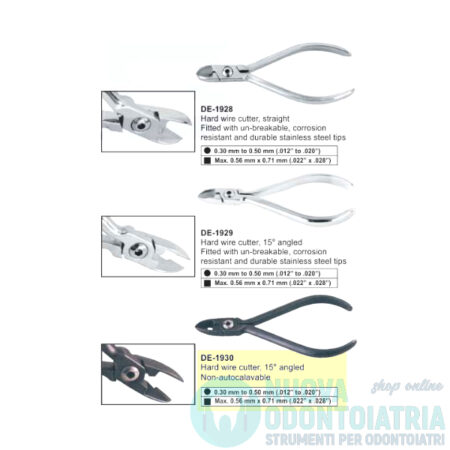 Tronchese Ortodontica Hard Wire Dark 15 Gradi DE-1930