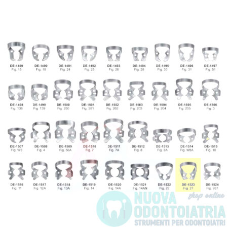 Uncino per Diga Dentale per Premolare DE-1523