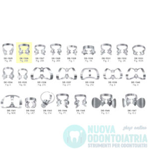 Uncino per Diga Dentale per Premolare DE-1526