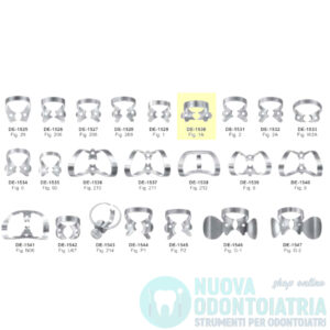 Uncino per Diga Dentale per Premolare DE-1530