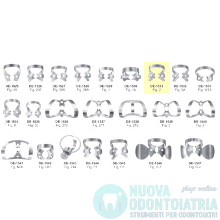 Uncino per Diga Dentale per Premolare DE-1531