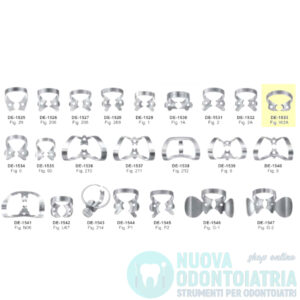 Uncino per Diga Dentale per Premolare DE-1533