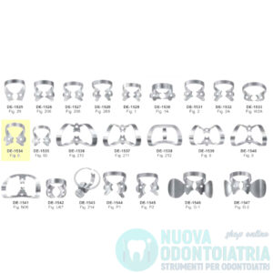 Uncino per Diga Dentale per Premolare DE-1534